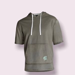 Beachbody Shaun T Unisex Hoodie - Sage Green -Short Sleeves - Size M